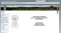 Desktop Screenshot of caminosnorte.org